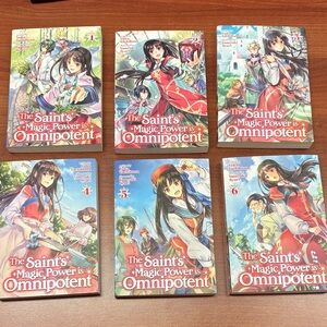 The Saint's Magic Power Is Omnipotent Volumes 1-6 – Colorful Manga Set